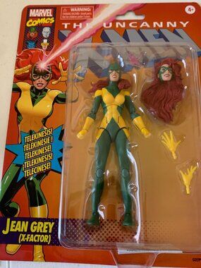Marvel Legends X-Men Jean Grey Action Figure 2020 Includes Extra Head & Hands 4